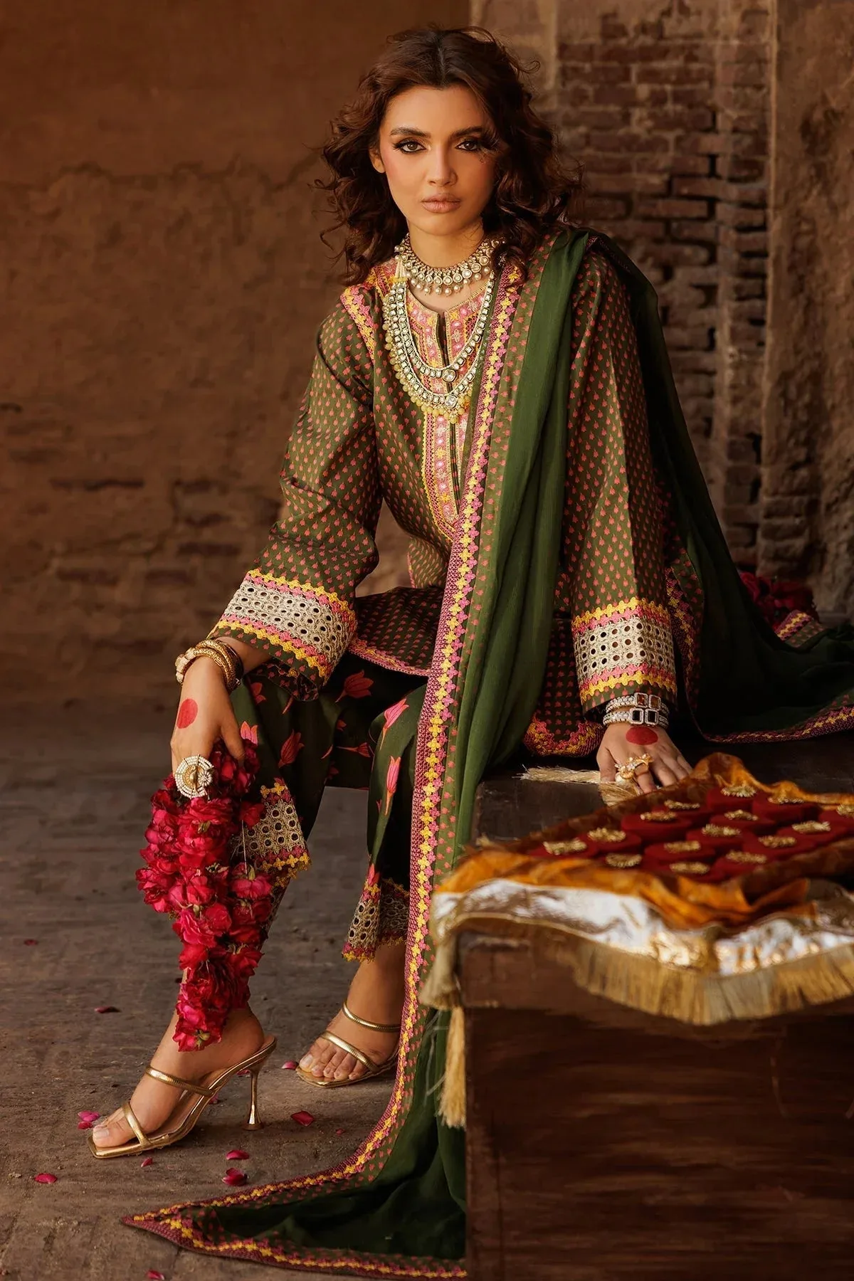 Charizma Festive Pret Chiffon – view 3 – Poshaq