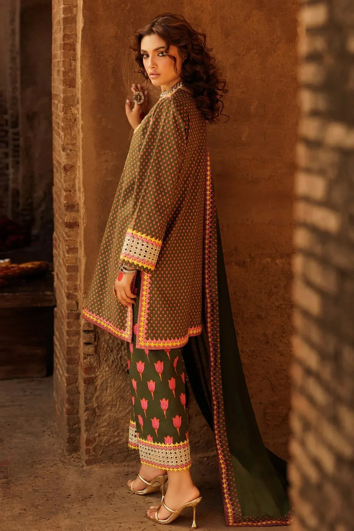 Charizma Festive Pret Chiffon – view 4 – Poshaq
