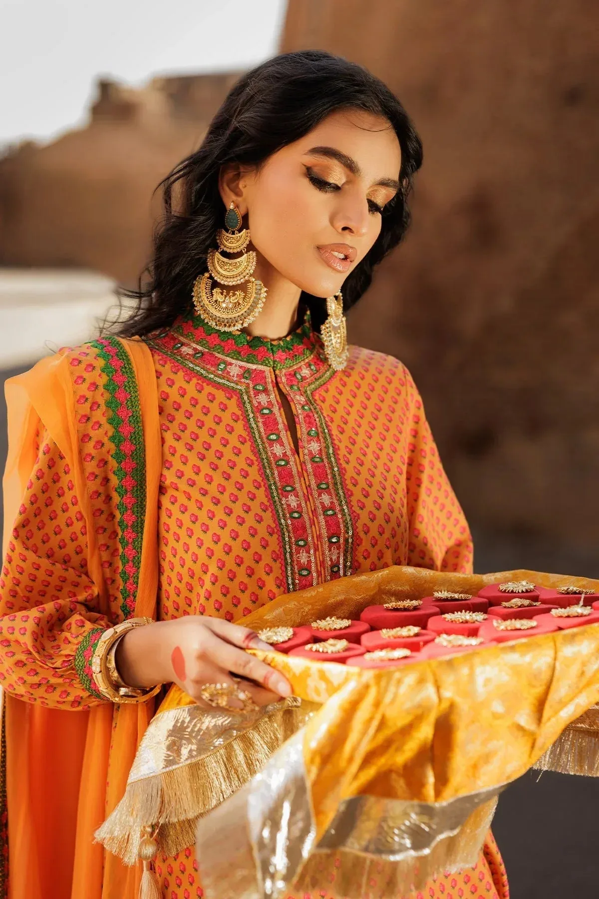 Charizma Festive Pret Chiffon – view 6 – Poshaq