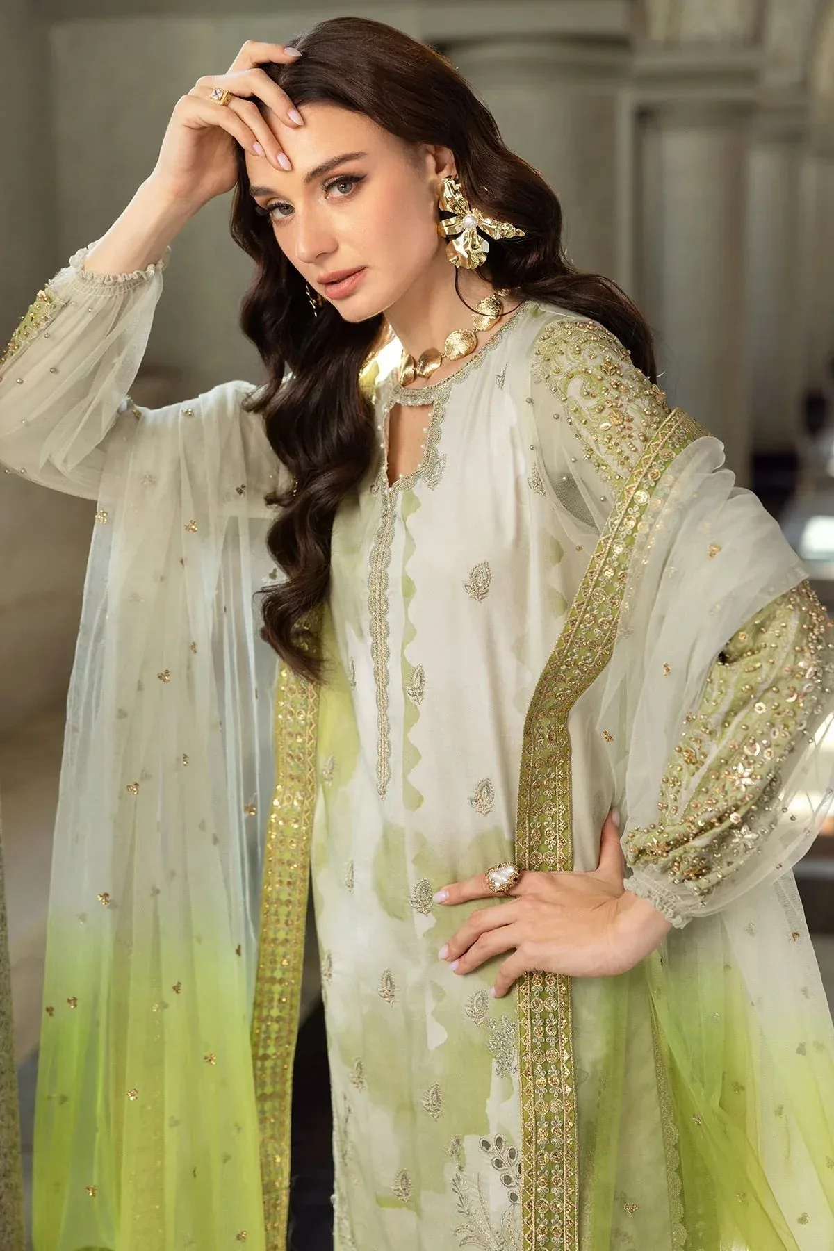 Charizma Festive Limited Edition 25 Off White Cotton – view 4 – Poshaq