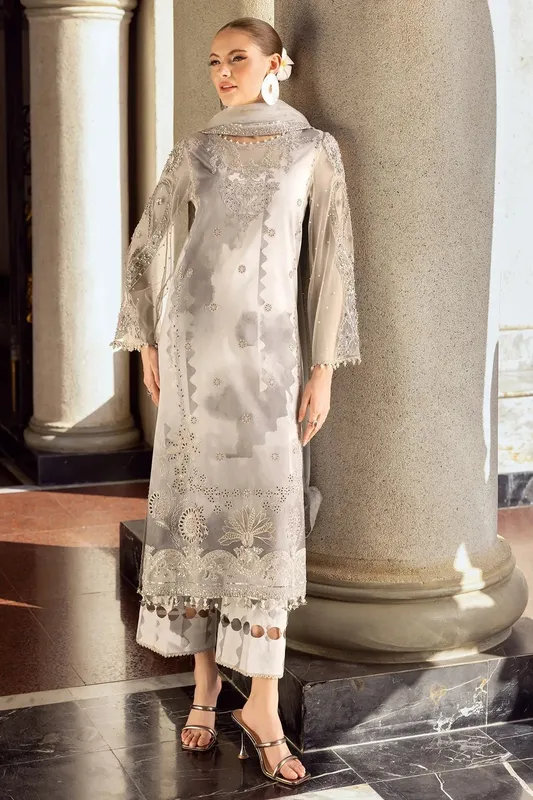 Charizma Festive Limited Edition 25 Off White Cotton – view 1 – Poshaq