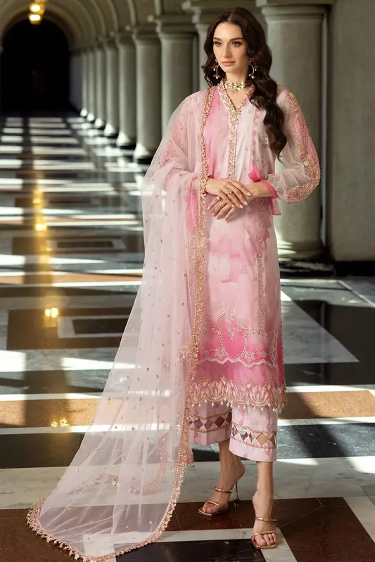 Charizma Festive Limited Edition 25 Pink Cotton – view 1 – Poshaq