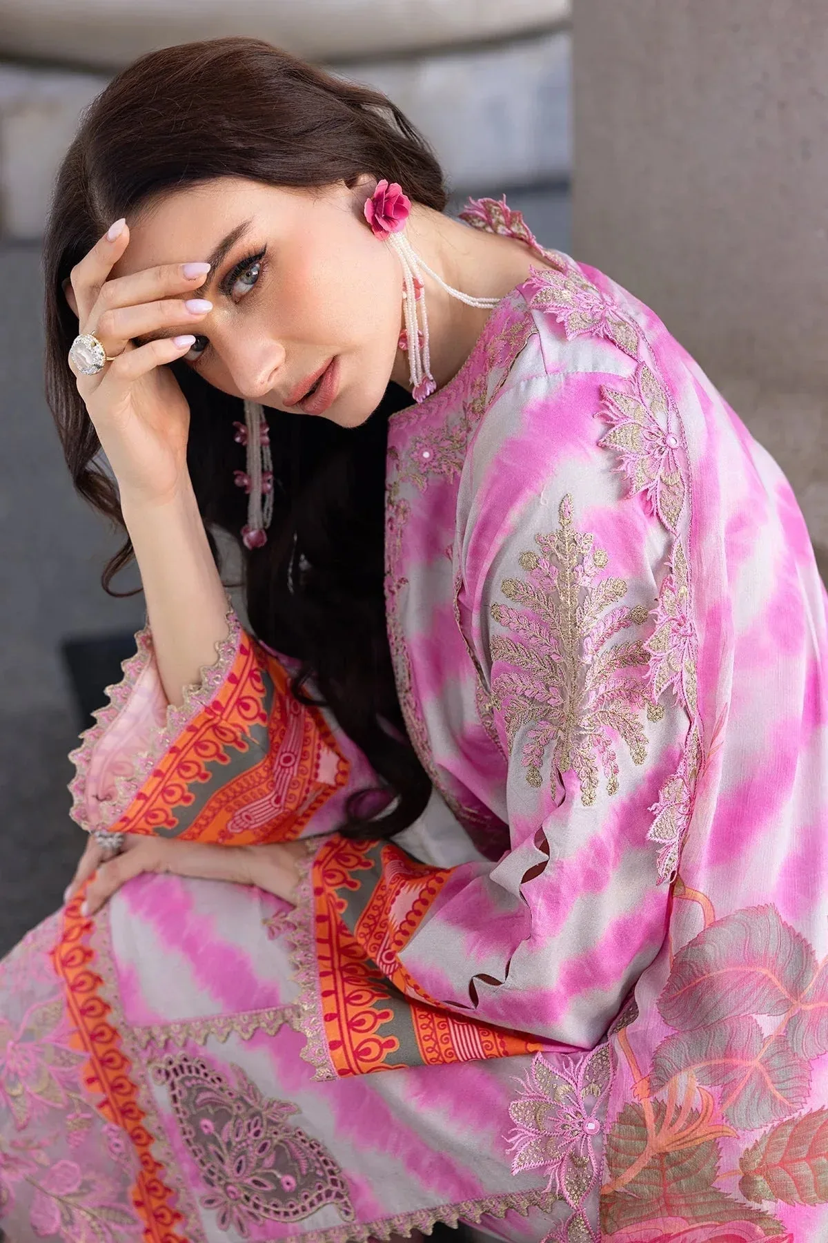 Charizma Agaz e Nou 25 Pink Chiffon – view 4 – Poshaq