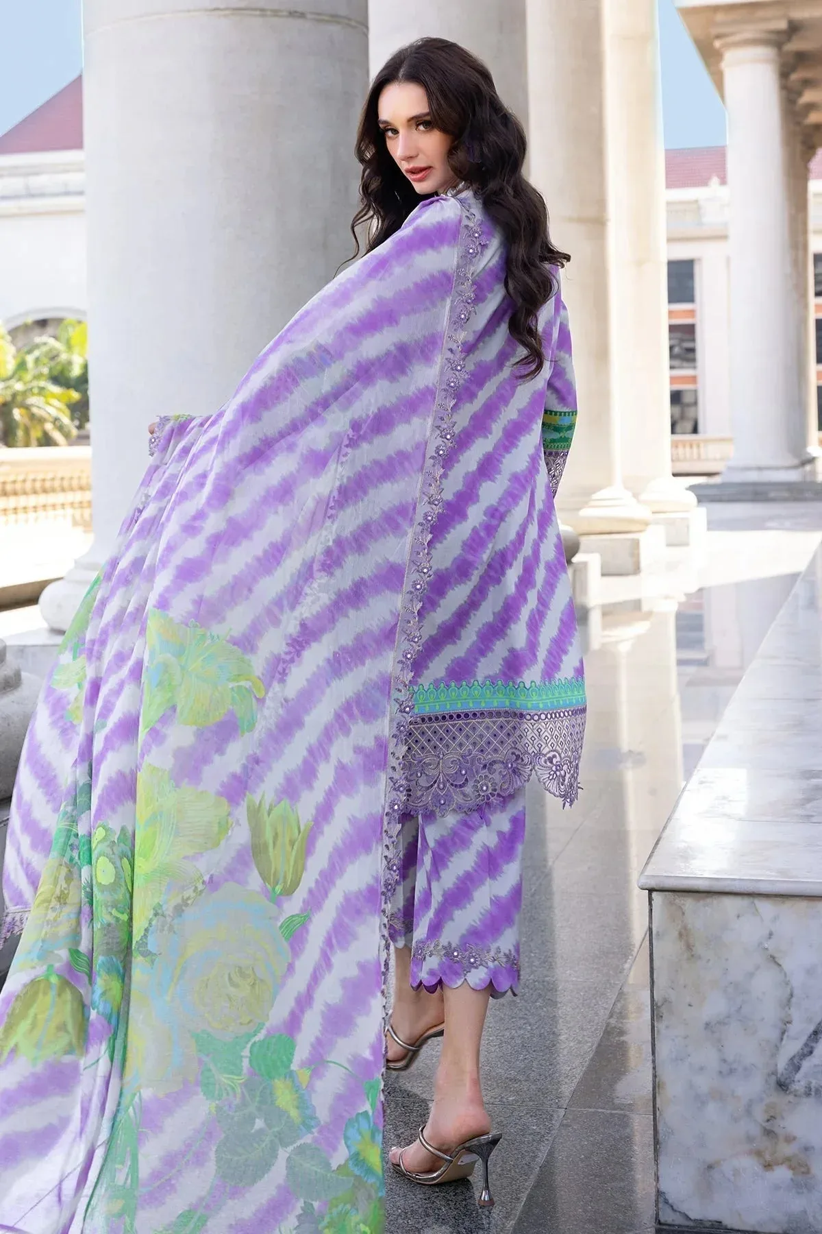 Charizma Agaz e Nou 25 Lilac Chiffon – view 2 – Poshaq