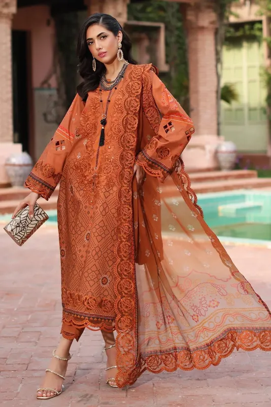 Charizma Combination 25 Rust Chiffon – view 1 – Poshaq