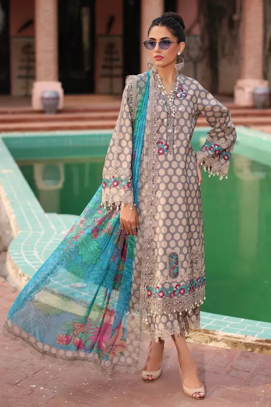 Charizma Combination 25 Grey Chiffon – view 1 – Poshaq