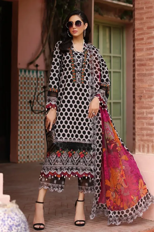 Charizma Combination 25 Black Chiffon – view 1 – Poshaq