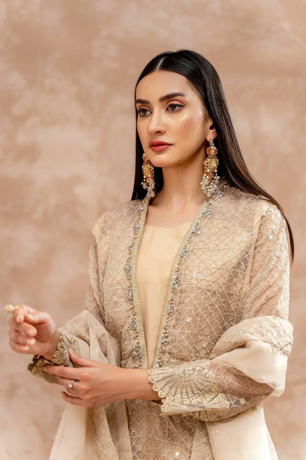 Charizma Festive Pret Skin Raw Silk – view 2 – Poshaq