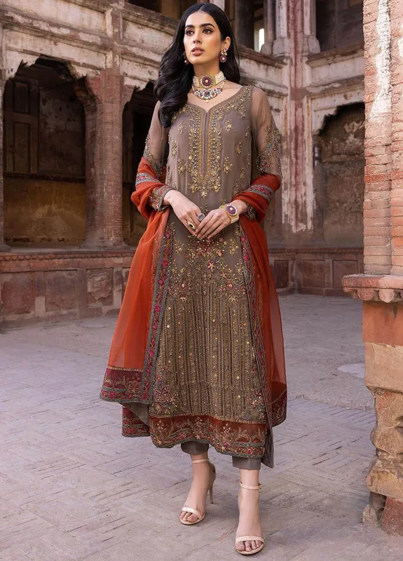 Charizma Dastan e Jashan 23 Raw Silk – view 1 – Poshaq