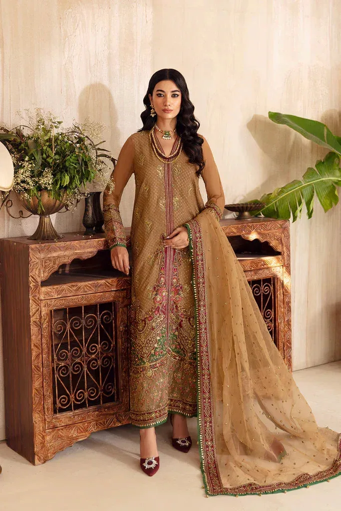 Charizma Dastaan e Jashaan Formal Collection Raw Silk – view 1 – Poshaq