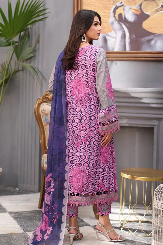Charizma Rang e Bahar 24 Black Chiffon – view 2 – Poshaq