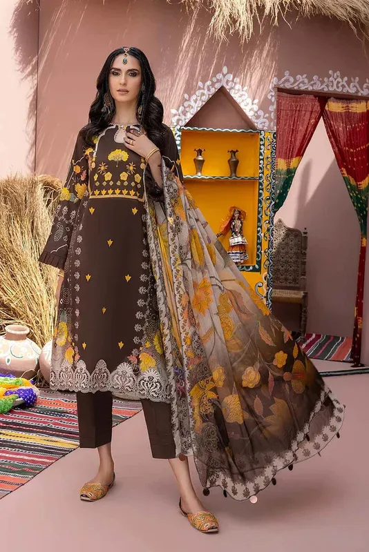 Charizma Chunri Collection 24 Chiffon – view 1 – Poshaq