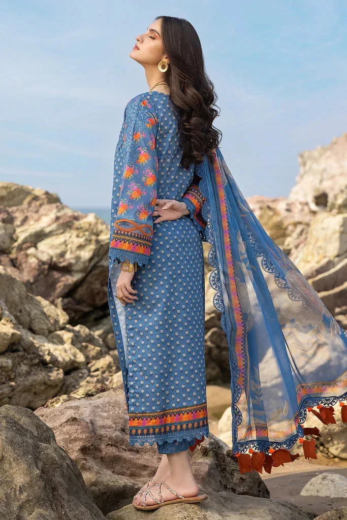 Charizma Sun Shine Vol 24 Blue Chiffon – view 4 – Poshaq