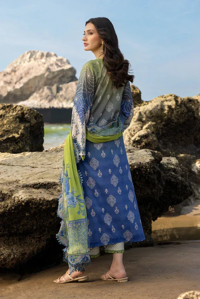 Charizma Print Melody Vol 3 Grey Chiffon – view 2 – Poshaq