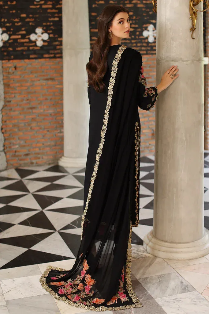 Charizma Ramzan Edit Black Chiffon – view 2 – Poshaq