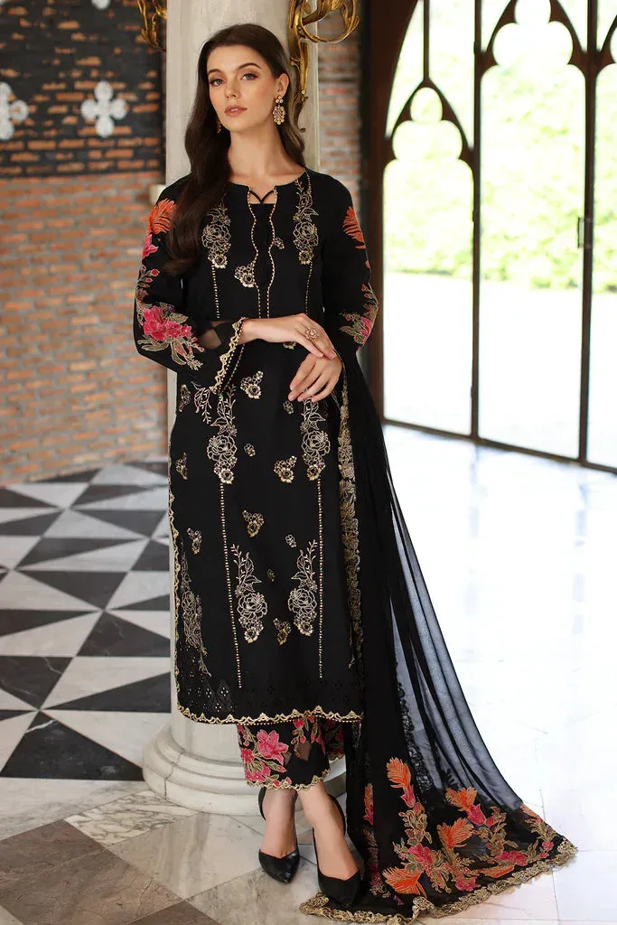 Charizma Ramzan Edit Black Chiffon – view 5 – Poshaq