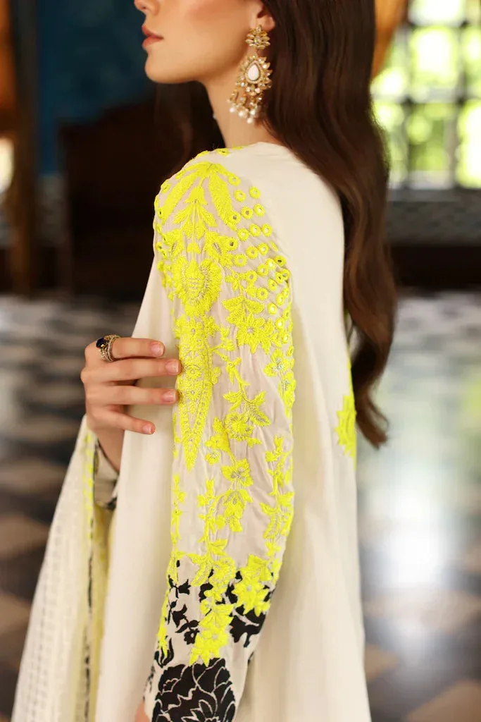 Charizma Ramzan Edit White Jacquard – view 4 – Poshaq