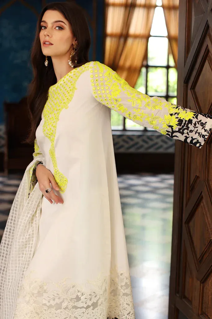 Charizma Ramzan Edit White Jacquard – view 5 – Poshaq