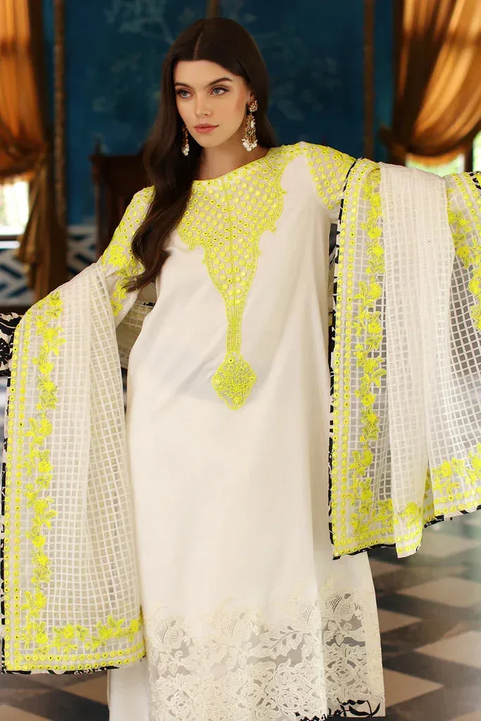 Charizma Ramzan Edit White Jacquard – view 6 – Poshaq
