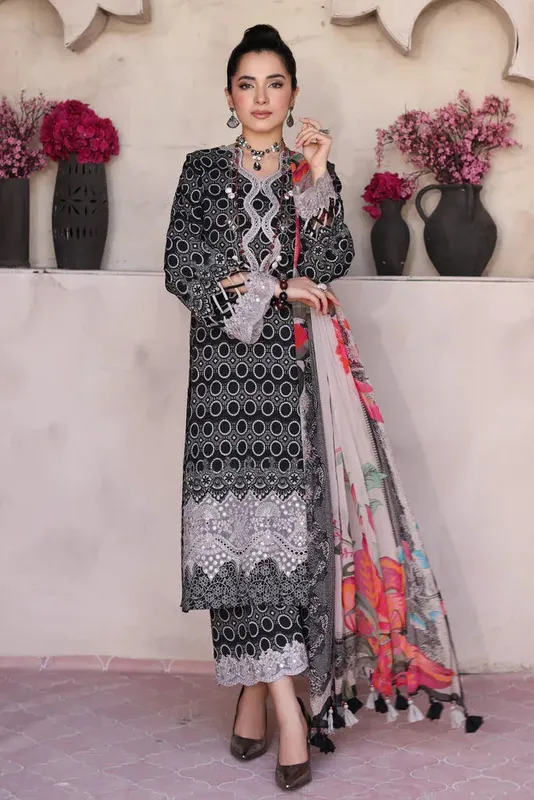Charizma combination vol 2 Black Chiffon – view 1 – Poshaq