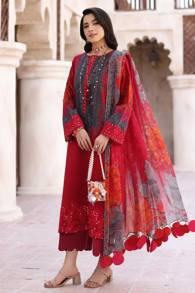 Charizma combination vol 2 Red Chiffon – view 4 – Poshaq