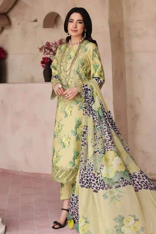 Charizma combination vol 2 Yellow Chiffon – view 1 – Poshaq