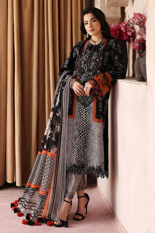 Charizma combination vol 2 Black Chiffon – view 1 – Poshaq