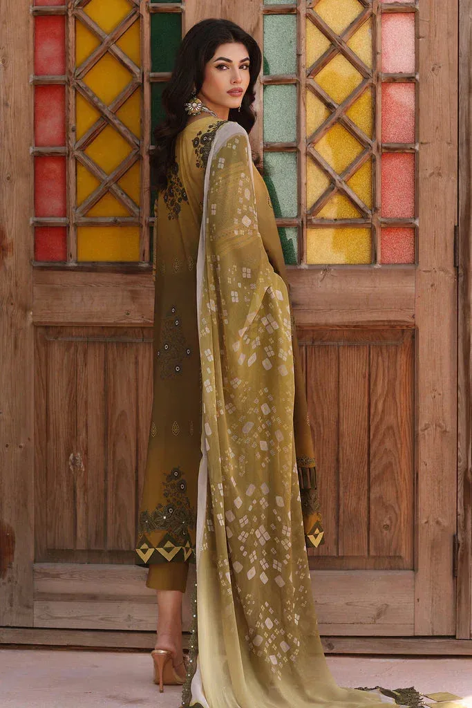 Charizma Agaz e Nou Vol-1 Brown Chiffon – view 2 – Poshaq