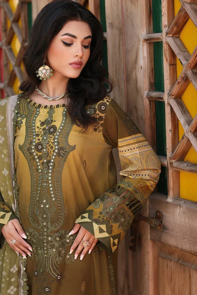 Charizma Agaz e Nou Vol-1 Brown Chiffon – view 3 – Poshaq