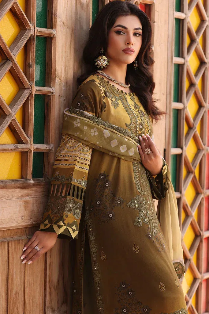 Charizma Agaz e Nou Vol-1 Brown Chiffon – view 4 – Poshaq