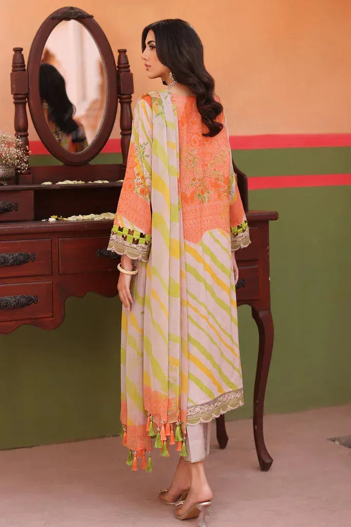 Charizma Agaz e Nou Vol-1 Off White Chiffon – view 2 – Poshaq