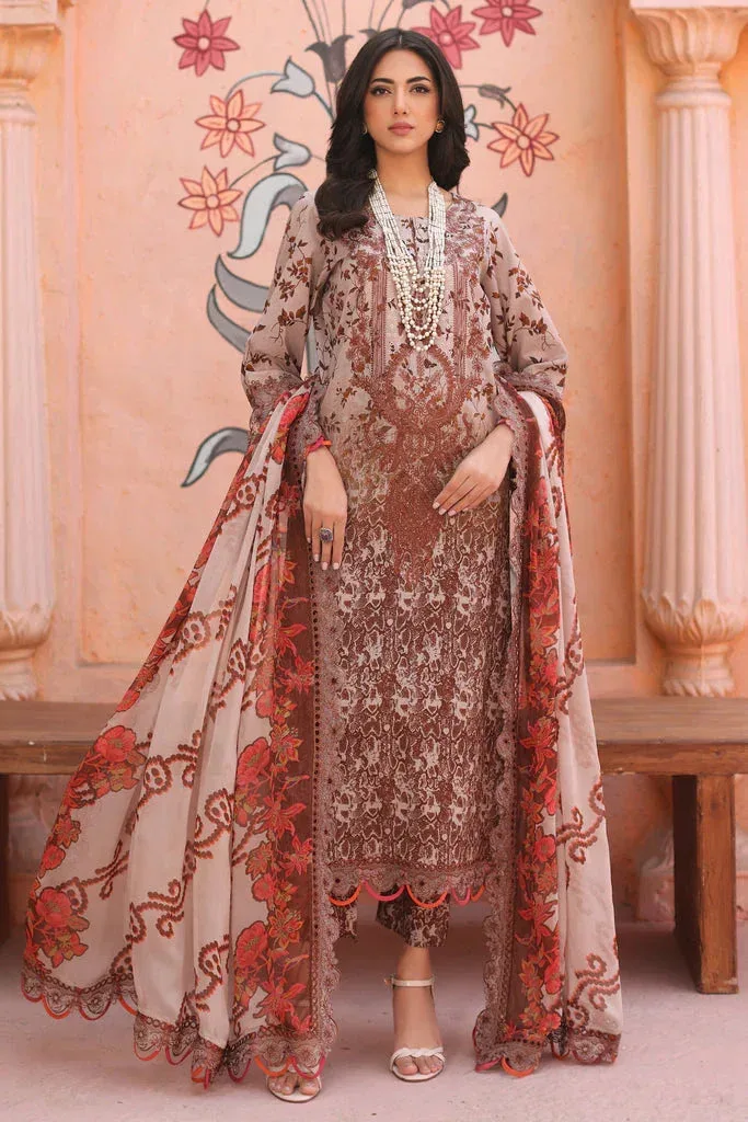 Charizma Agaz e Nou Vol-1 Grey Chiffon – view 4 – Poshaq