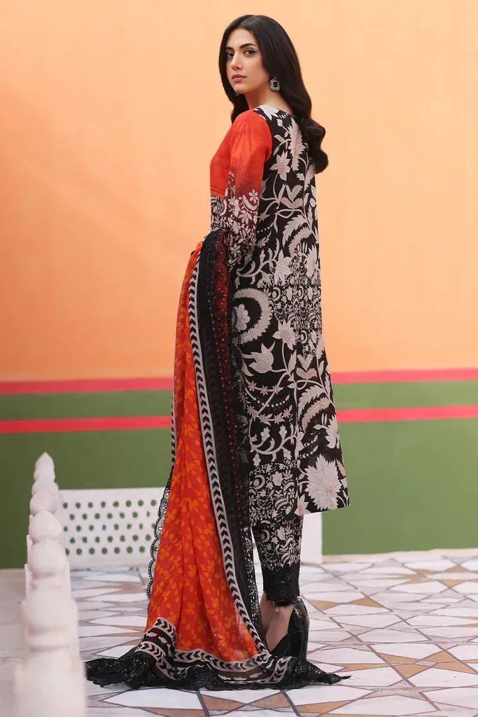 Charizma Agaz e Nou Vol-1 Black Chiffon – view 2 – Poshaq