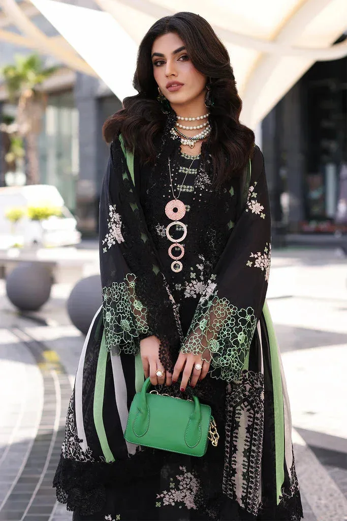 Charizma Rang e Bahar vol 1 Black Chiffon – view 6 – Poshaq
