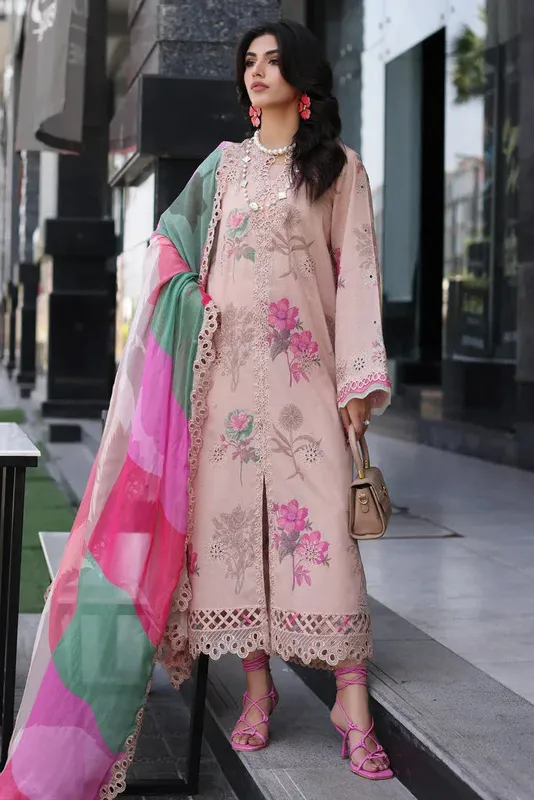 Charizma Rang e Bahar vol 1 Grey Lawn – view 1 – Poshaq