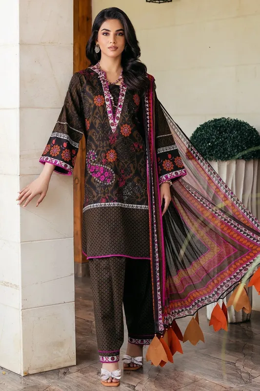 Charizma C Prints Vol 6 Chiffon – view 1 – Poshaq