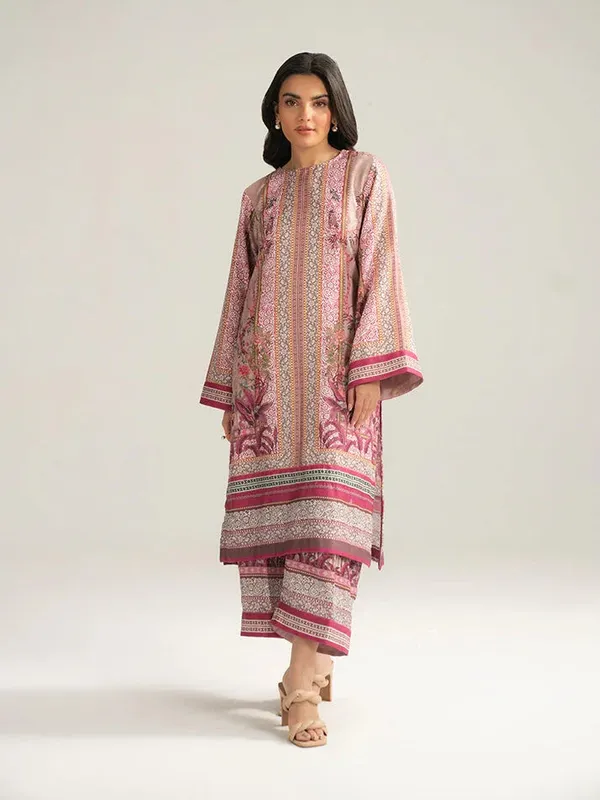 Gulaal Winter Basics Tea Pink Cambric – view 1 – Poshaq