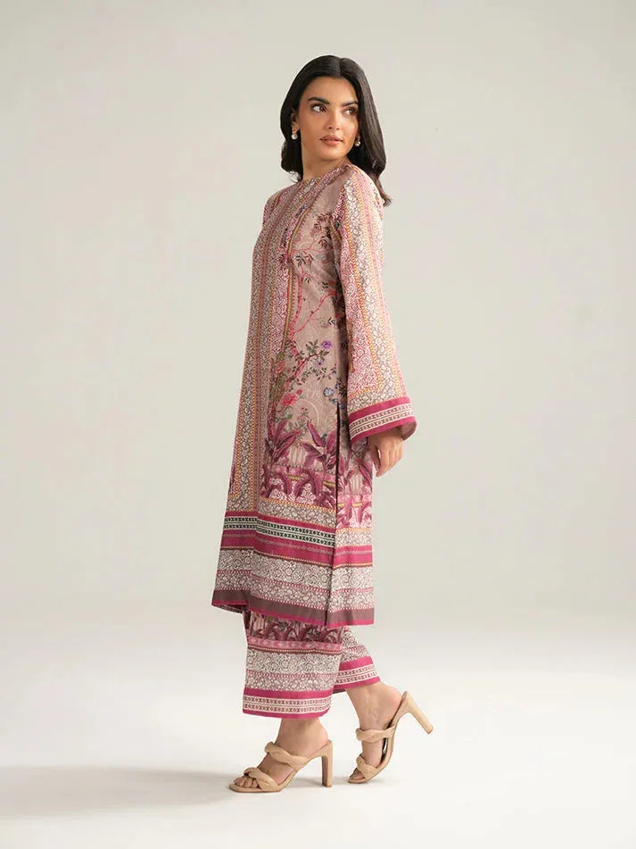 Gulaal Winter Basics Tea Pink Cambric – view 3 – Poshaq