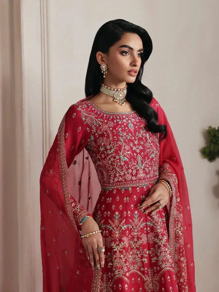 Gulaal Serica Raw Silk Haute Red Raw Silk – view 10 – Poshaq