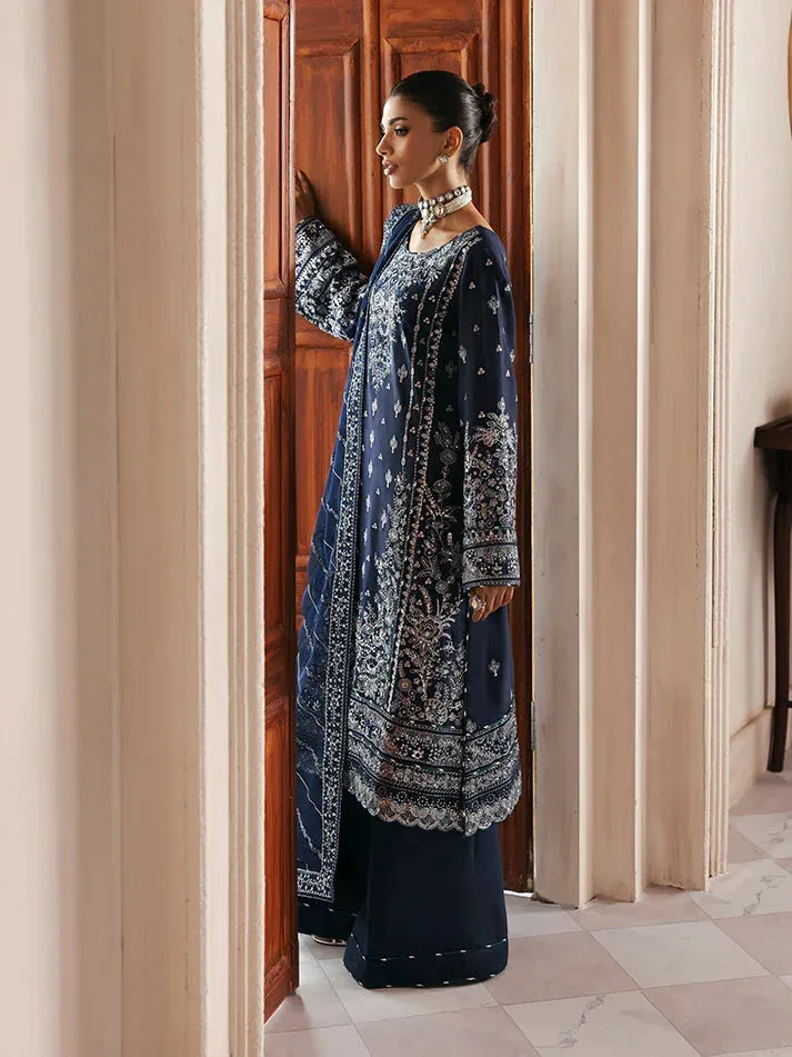 Gulaal Serica Raw Silk Deep Blue Raw Silk – view 8 – Poshaq