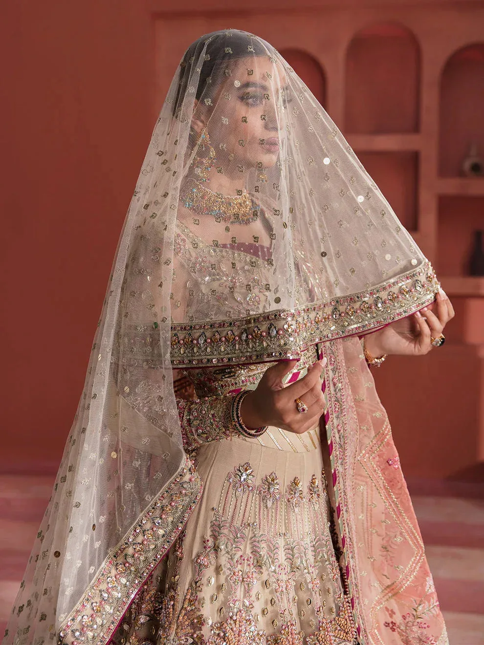 Gulaal Wedding Formals Fuchsia – view 5 – Poshaq