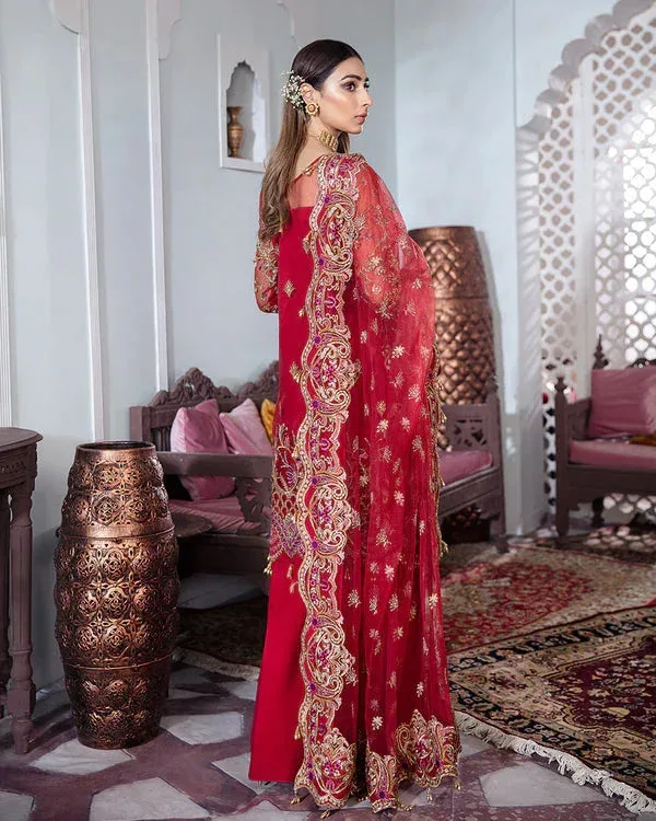 Gulaal Wedding Formals Gold Raw Silk – view 2 – Poshaq
