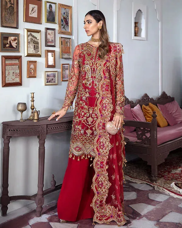 Gulaal Wedding Formals Gold Raw Silk – view 4 – Poshaq