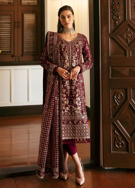 Gulaal Luxury Pret Raw Silk – view 1 – Poshaq