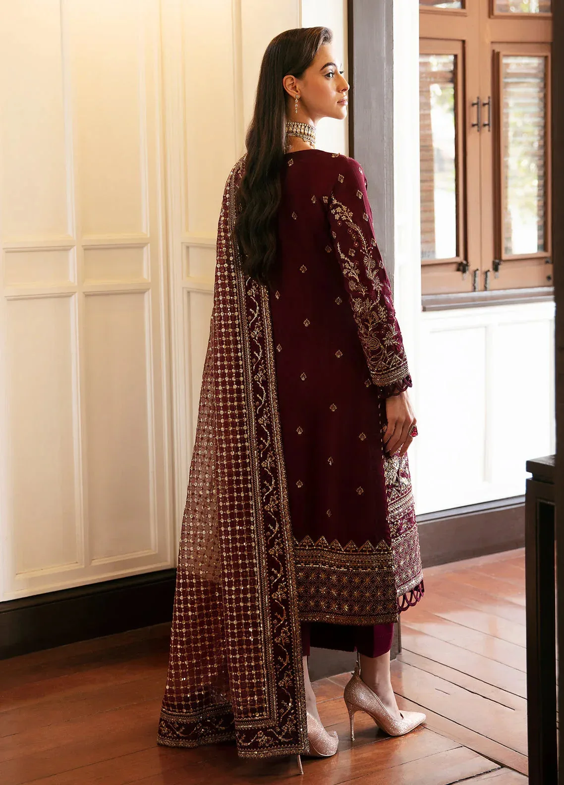 Gulaal Luxury Pret Raw Silk – view 2 – Poshaq