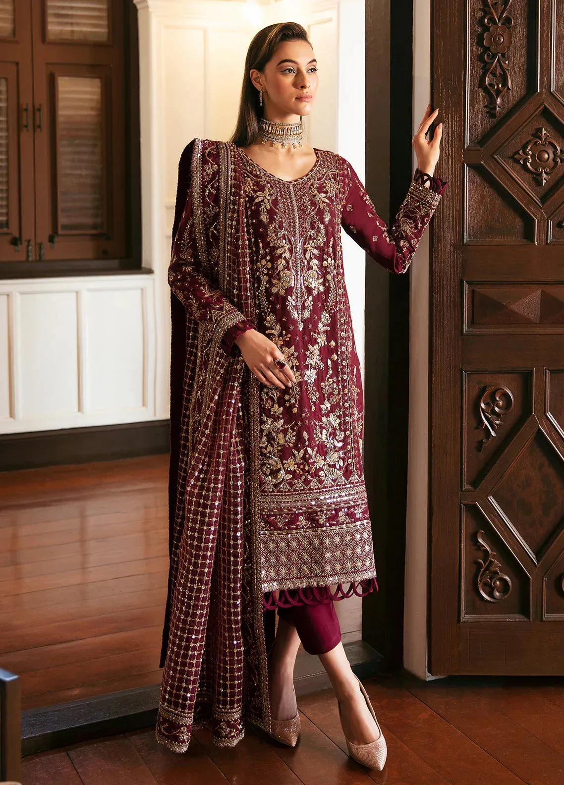Gulaal Luxury Pret Raw Silk – view 5 – Poshaq