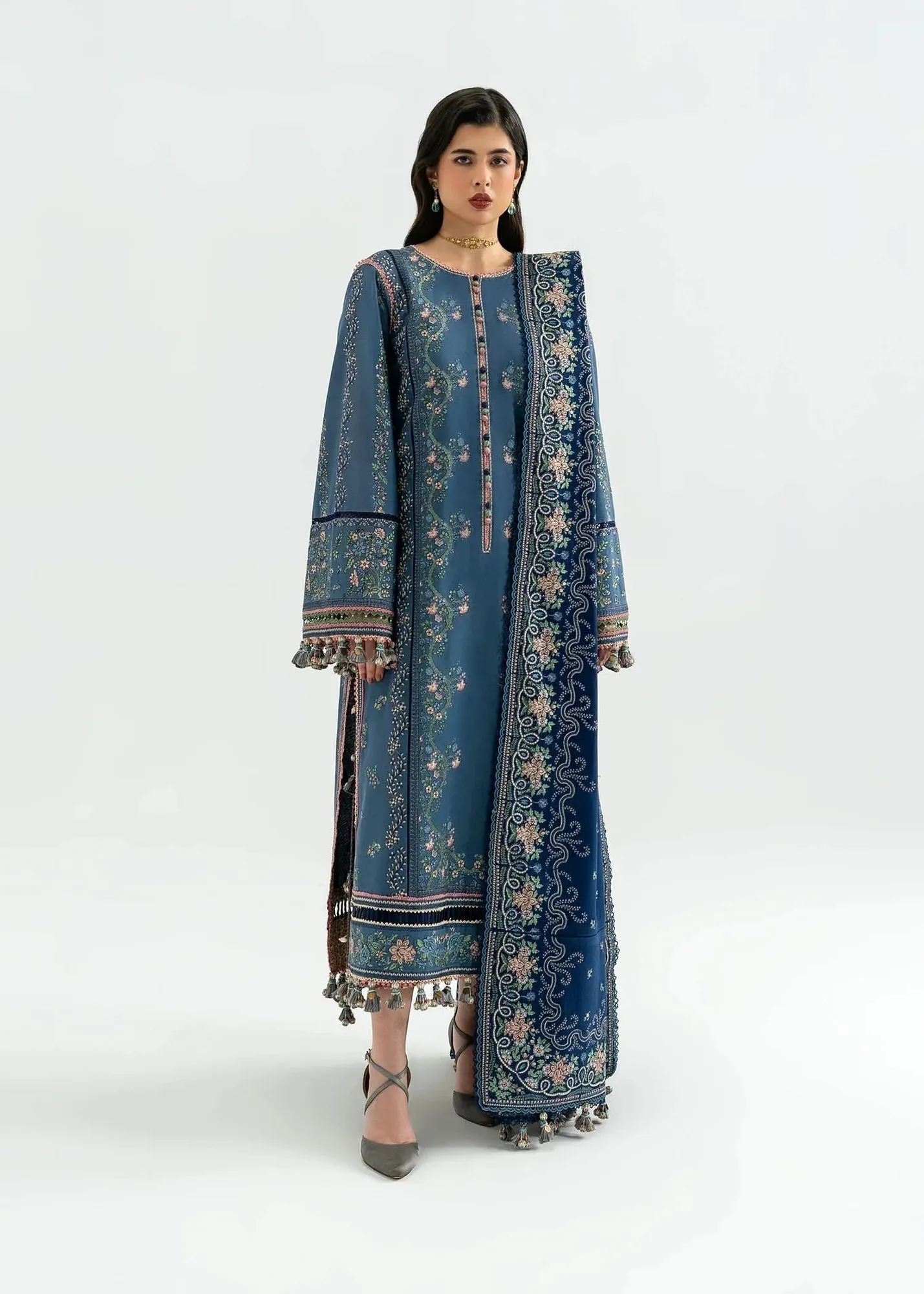 Hussain Rehar Khaddar 25 Zinc Khaddar – view 2 – Poshaq