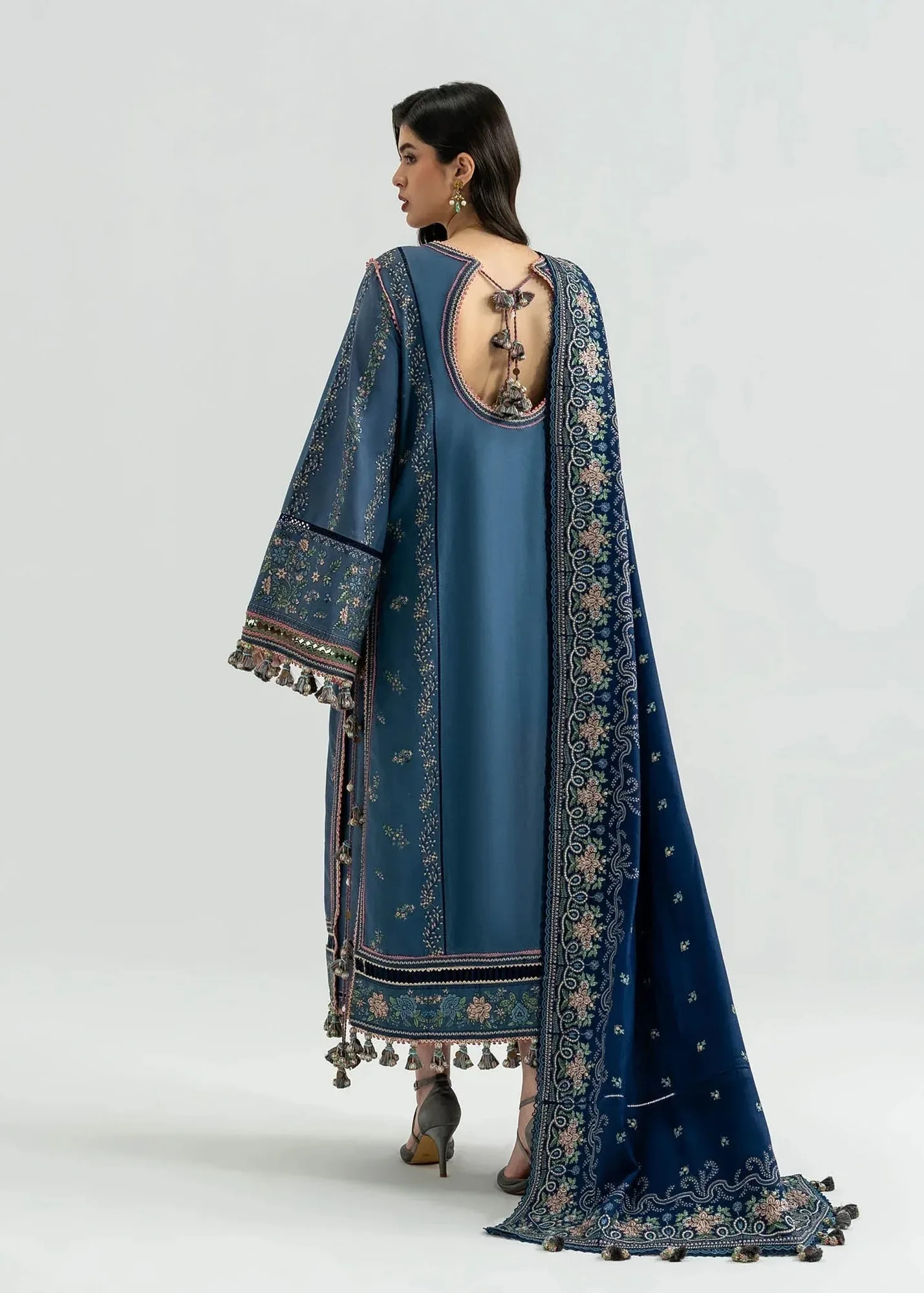 Hussain Rehar Khaddar 25 Zinc Khaddar – view 3 – Poshaq