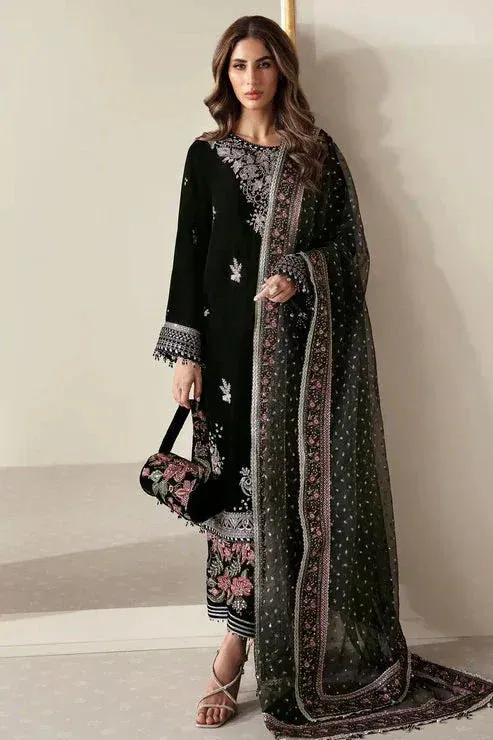 Jazmin Velvet Formals Black Organza – view 1 – Poshaq