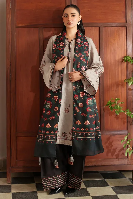 Jazmin Winter 25 light beige Jacquard – view 1 – Poshaq